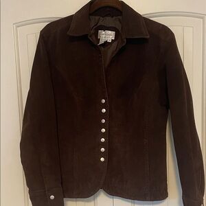 Live a Little suede leather jacket